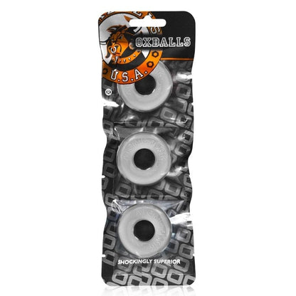 Oxballs Cock Rings Clear Oxballs Do-Nut Ringer 3 Pack