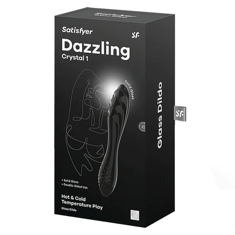 Satisfyer Dongs & Dildos Satisfyer Dazzling Crystal 1 Glass Dildo