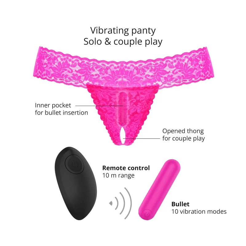 Love To Love Secret Panty – Discreet, Remote-Controlled Vibrations