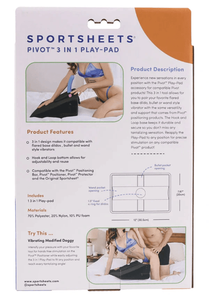 Sportsheets Wands & Accessories Sportsheets Pivot 3in1 Play-Pad