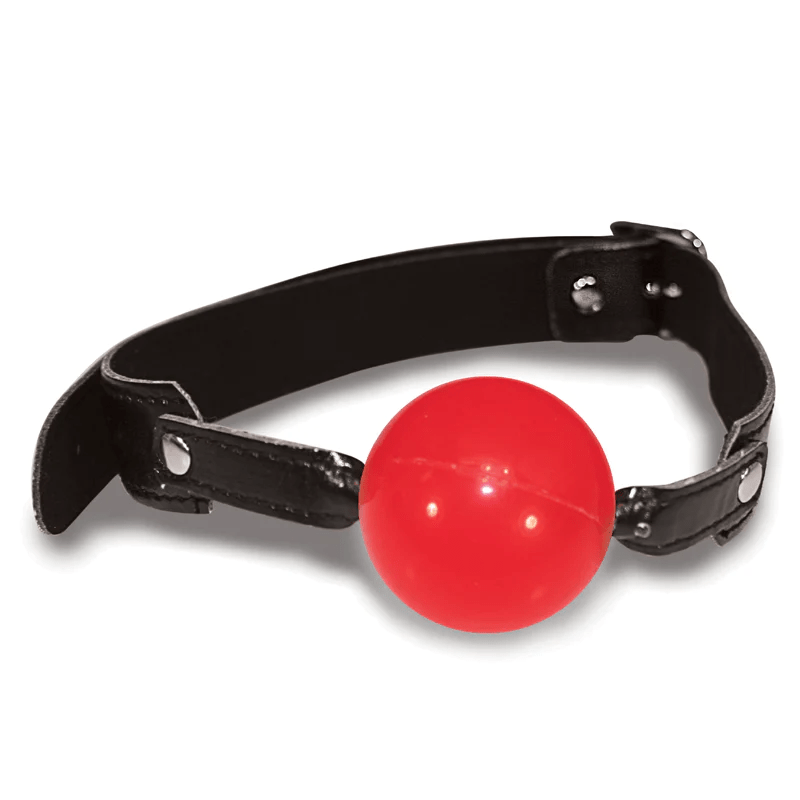 Sportsheets Ball Gags Sportsheets Sex & Mischief Solid Red Ball Gag