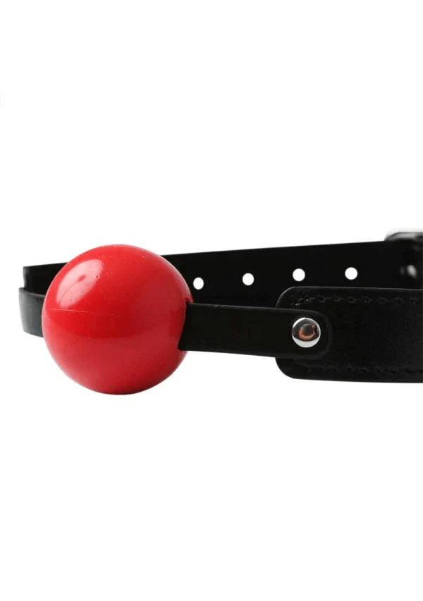 Sportsheets Ball Gags Sportsheets Sex & Mischief Solid Red Ball Gag