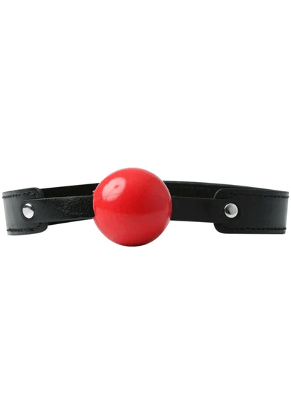 Sportsheets Ball Gags Sportsheets Sex & Mischief Solid Red Ball Gag