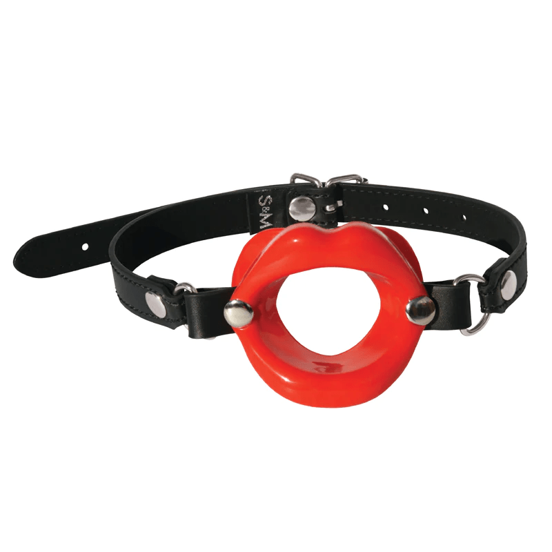 Sportsheets Bondage & Fetish Sportsheets Silicone Lips Open Mouth Gag
