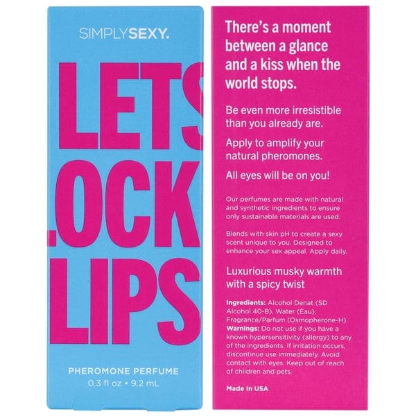 Simply Sexy Sex Attractant Simply Sexy Let's Lock Lips Pheromone Infused Perfume