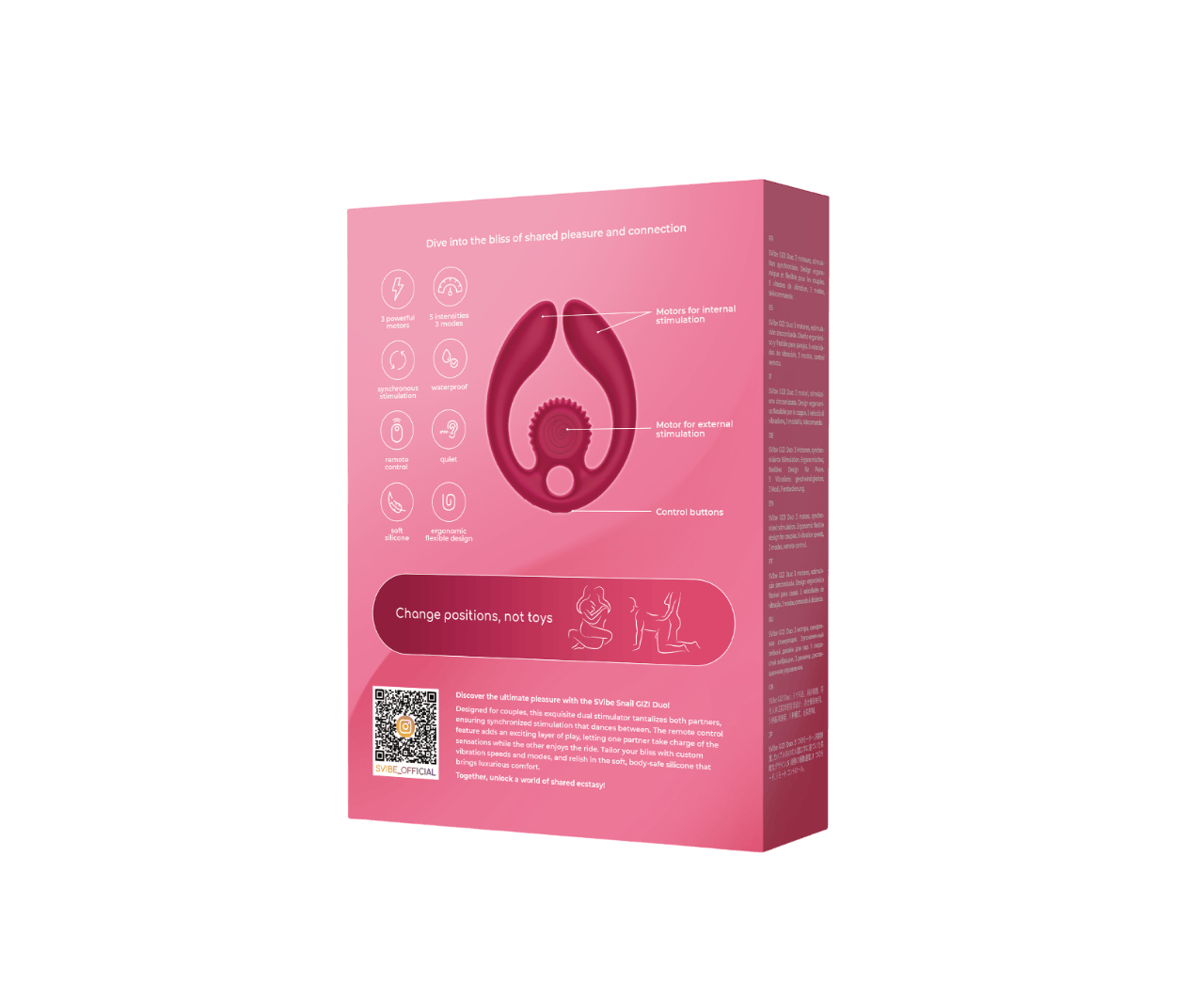 SVibe Gizi Duo Snail Dual Couples Stimulator