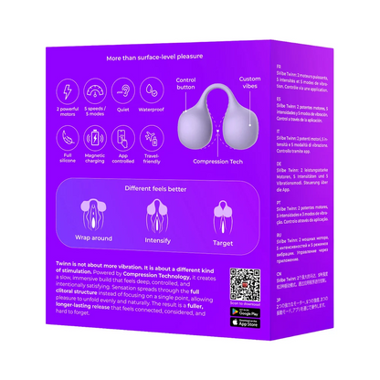SVibe Twinn Snail Clit Hugging Vibe