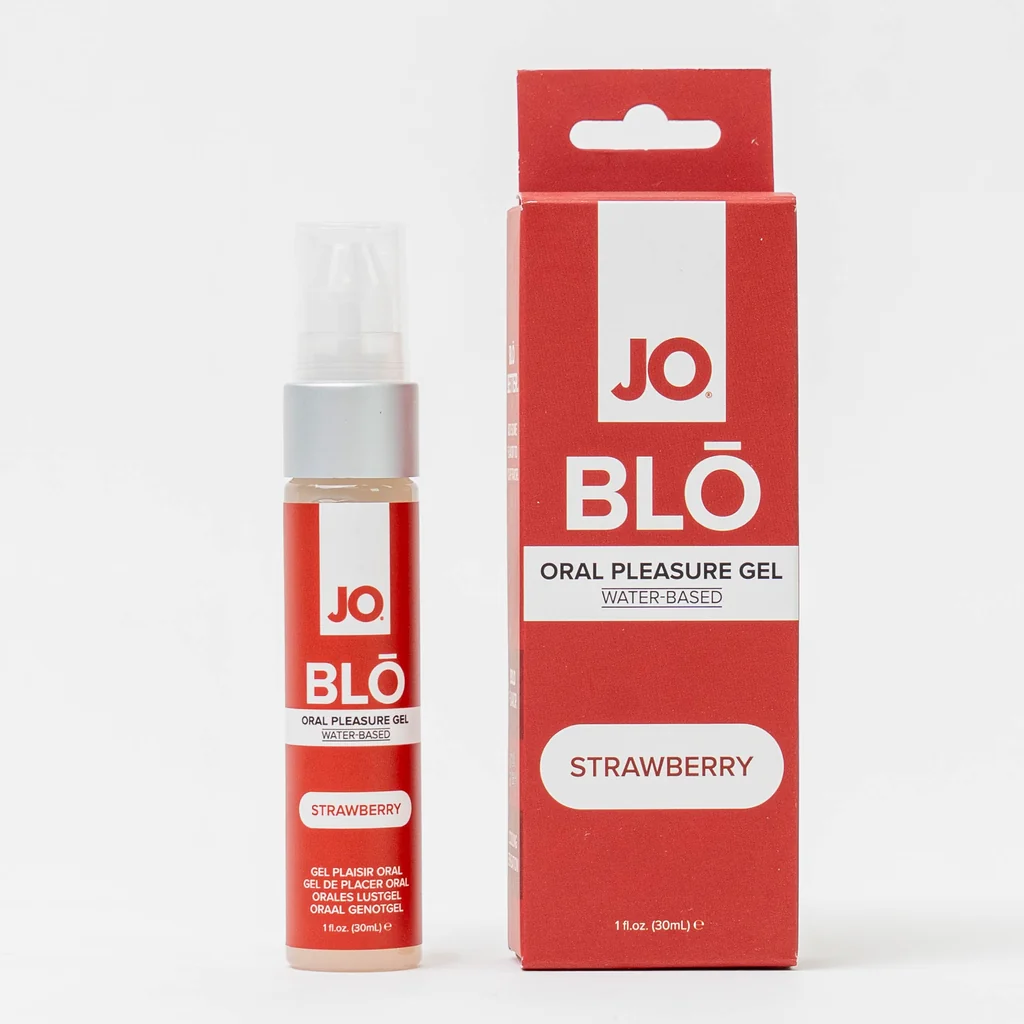 System Jo Blō Oral Pleasure Gel Strawberry