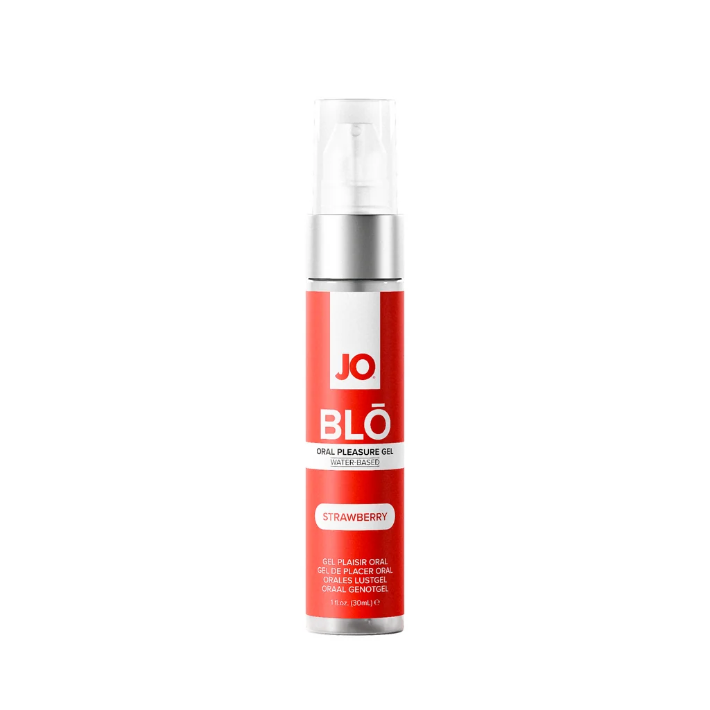 System Jo Blō Oral Pleasure Gel Strawberry