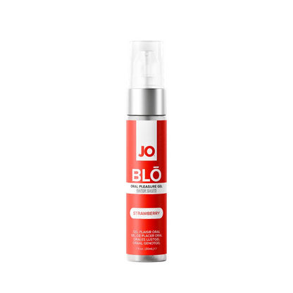System Jo Blō Oral Pleasure Gel Strawberry