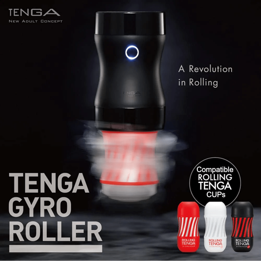 Tenga Male Masturbators Tenga Rolling Gyro Cup Strong