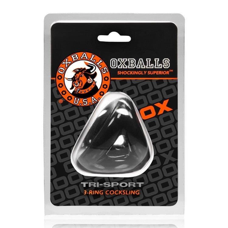 Oxballs Cock Rings Black Oxballs Tri-Sport Cock Ring