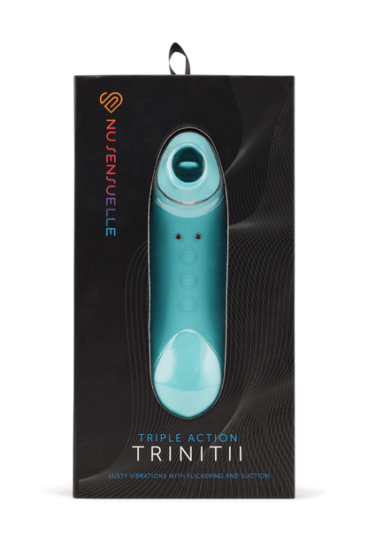 Nü Sensuelle Vibrators Electric Blue Nu Sensuelle Trinitii Vibrator