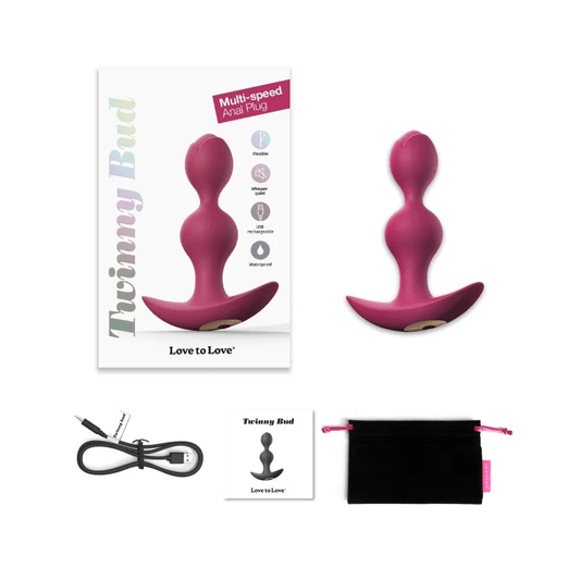 Love To Love Anal Toys Love To Love Twinny Bud Anal Plug