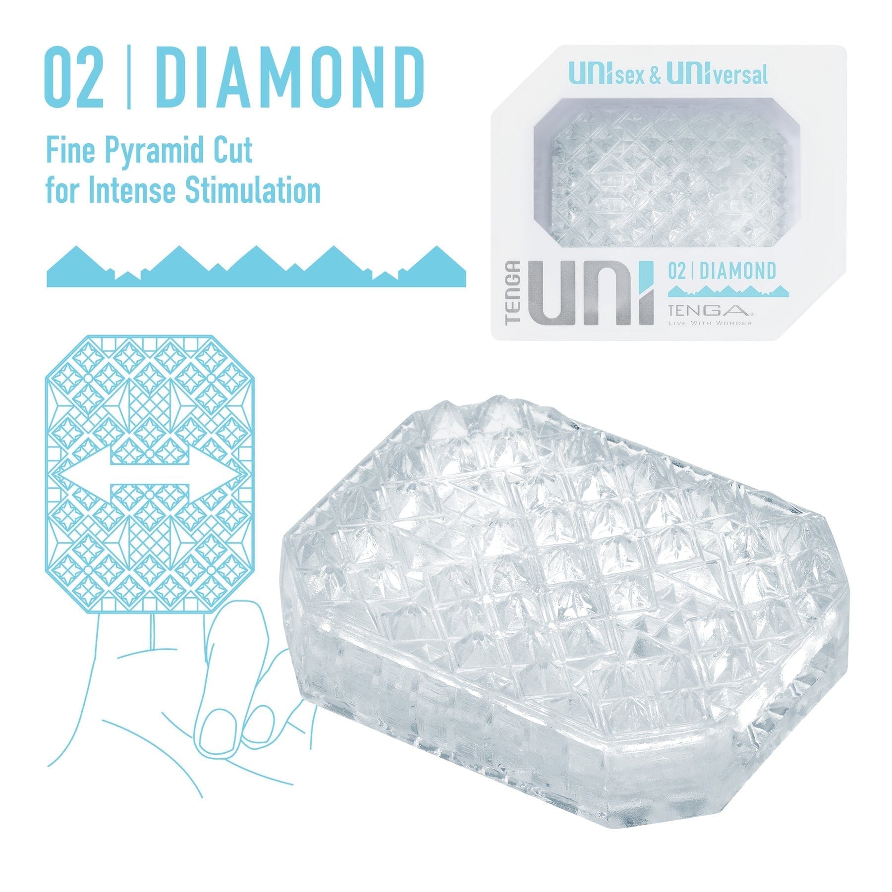 Tenga Stroker Tenga Uni Diamond