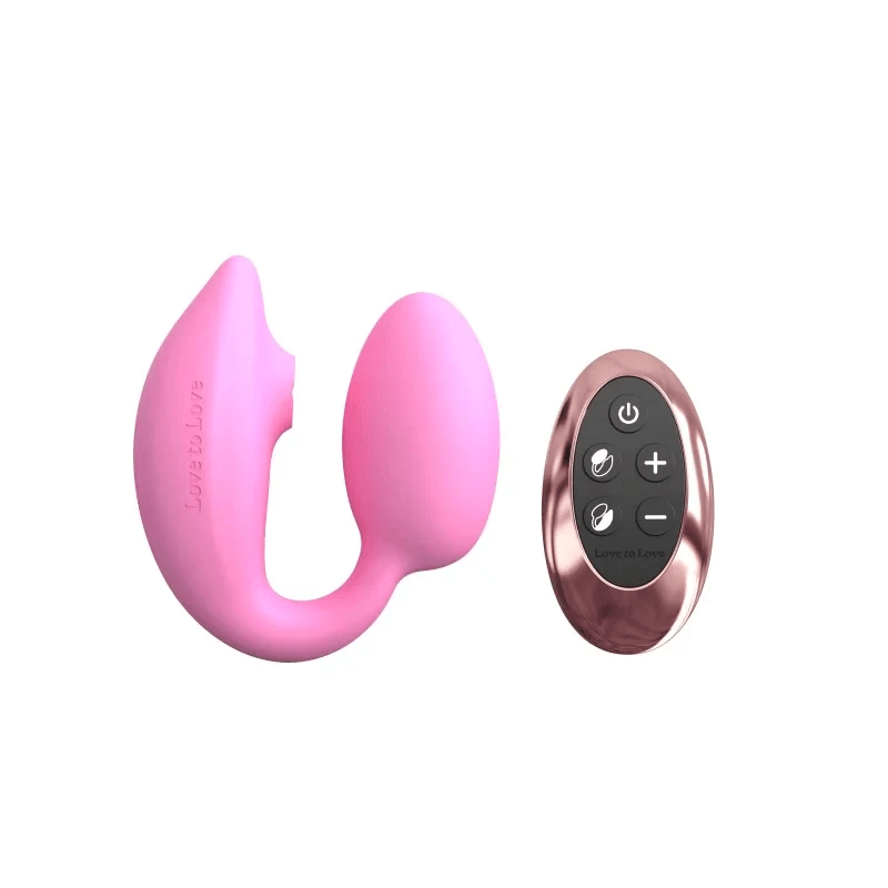 Love To Love Vibrators Pink Passion Love To Love WonderLover Clitoral and G-Spot Vibrator