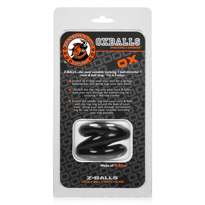 Oxballs Ballstretcher Black Oxballs Z-Balls Ballstretcher