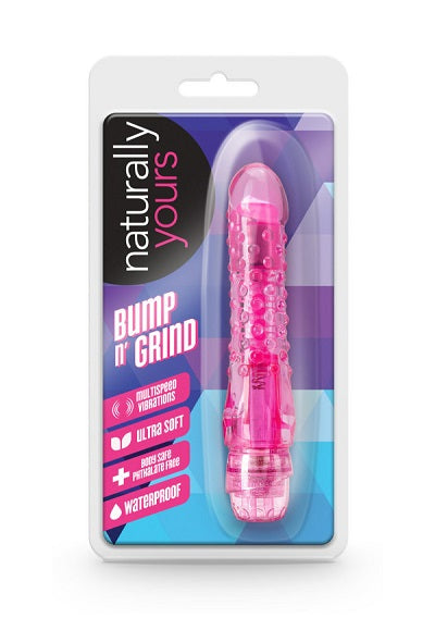 Blush Naturally Yours Pink Bump n Grind-Vibrators-Blush-XOXTOYS