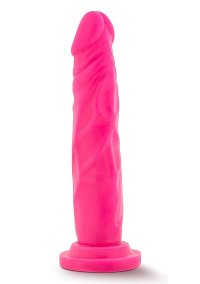 Blush Neo Neon Pink 7.5 Inch Dual Density Cock-Sex Toys-Blush-XOXTOYS
