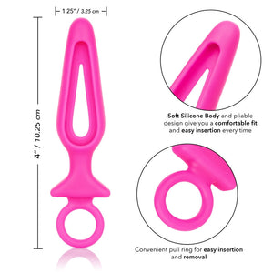 Calexotics Booty Call Silicone Groove Probe-Anal Toys-CALEXOTICS-Pink-XOXTOYS