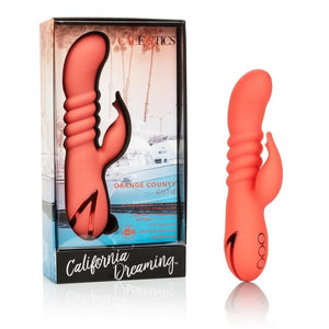 Calexotics California Dreaming Orange County Cutie Thrusting Vibrator CALEXOTICS