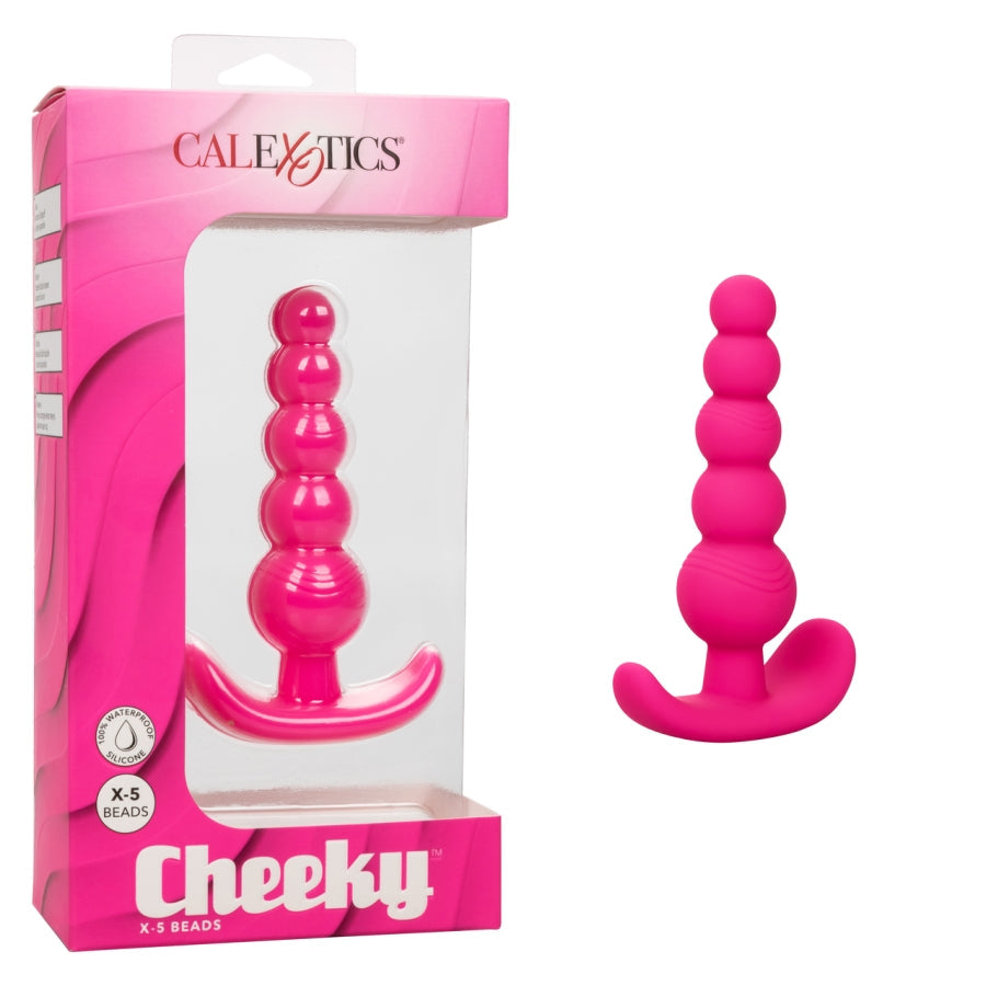 Calexotics Cheeky X-5 Beads-Anal Toys-CALEXOTICS-XOXTOYS