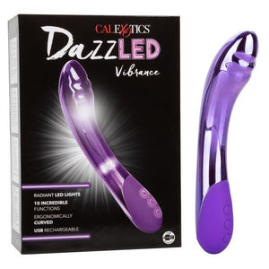 Calexotics DazzLED Vibrance Wand Purple-Wand Vibrators-CALEXOTICS-XOXTOYS