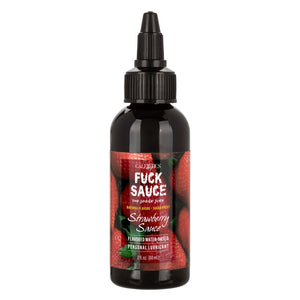 Calexotics Fuck Sauce Flavored Lubricant-Lubes & Lotions-CALEXOTICS-Strawberry-XOXTOYS