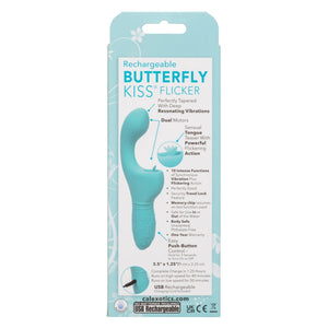 Calexotics Rechargeable Butterfly Kiss Flicker-Vibrators-CALEXOTICS-Pink-XOXTOYS