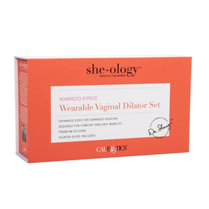 Calexotics She-ology Advanced 3 Piece Wearable Vaginal Dilator Set