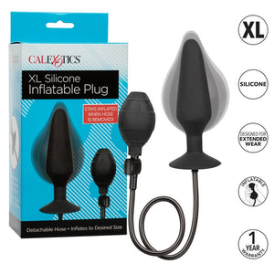 Calexotics XL Silicone Inflatable Plug-Anal Toys-CALEXOTICS-XOXTOYS