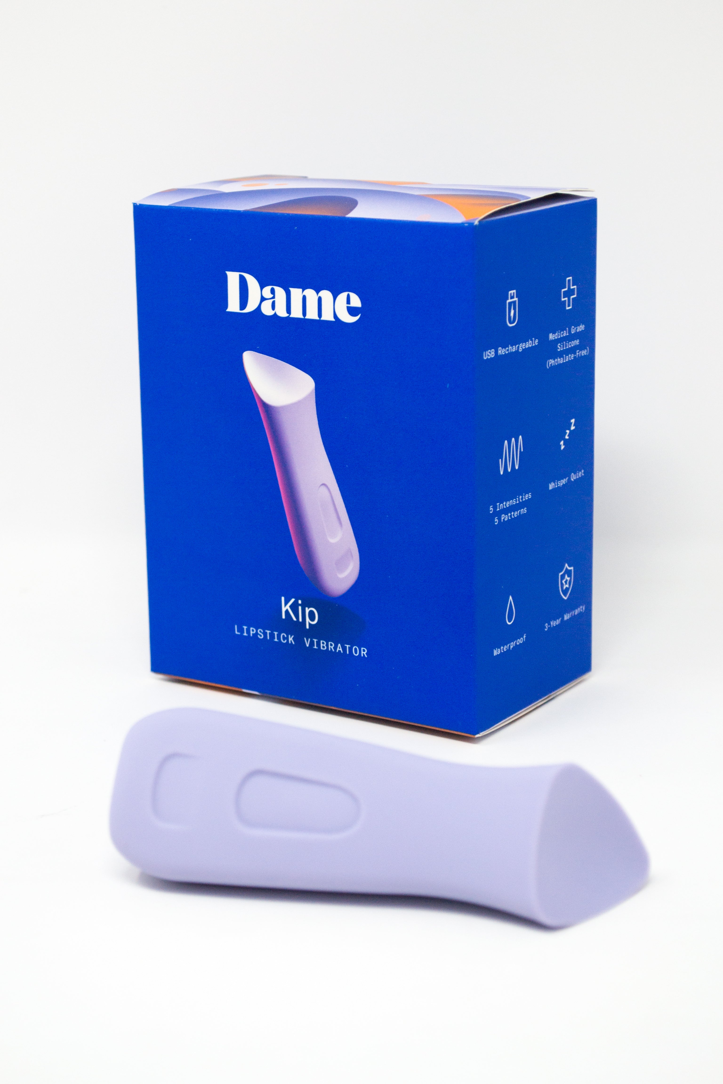 Dame Kip Lavender Clitoral Vibrator-Vibrators-Dame- -XOXTOYS
