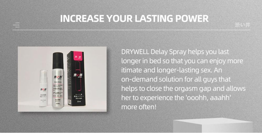Drywell Natural Formula Men Delay Spray-Male Enhancement-Drywell-5ml-XOXTOYS
