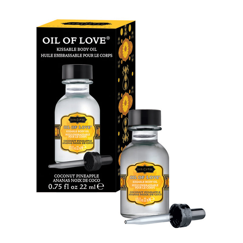 Kama Sutra Oil of Love Coconut Pineapple-Lubes & Lotions-Kama Sutra-XOXTOYS