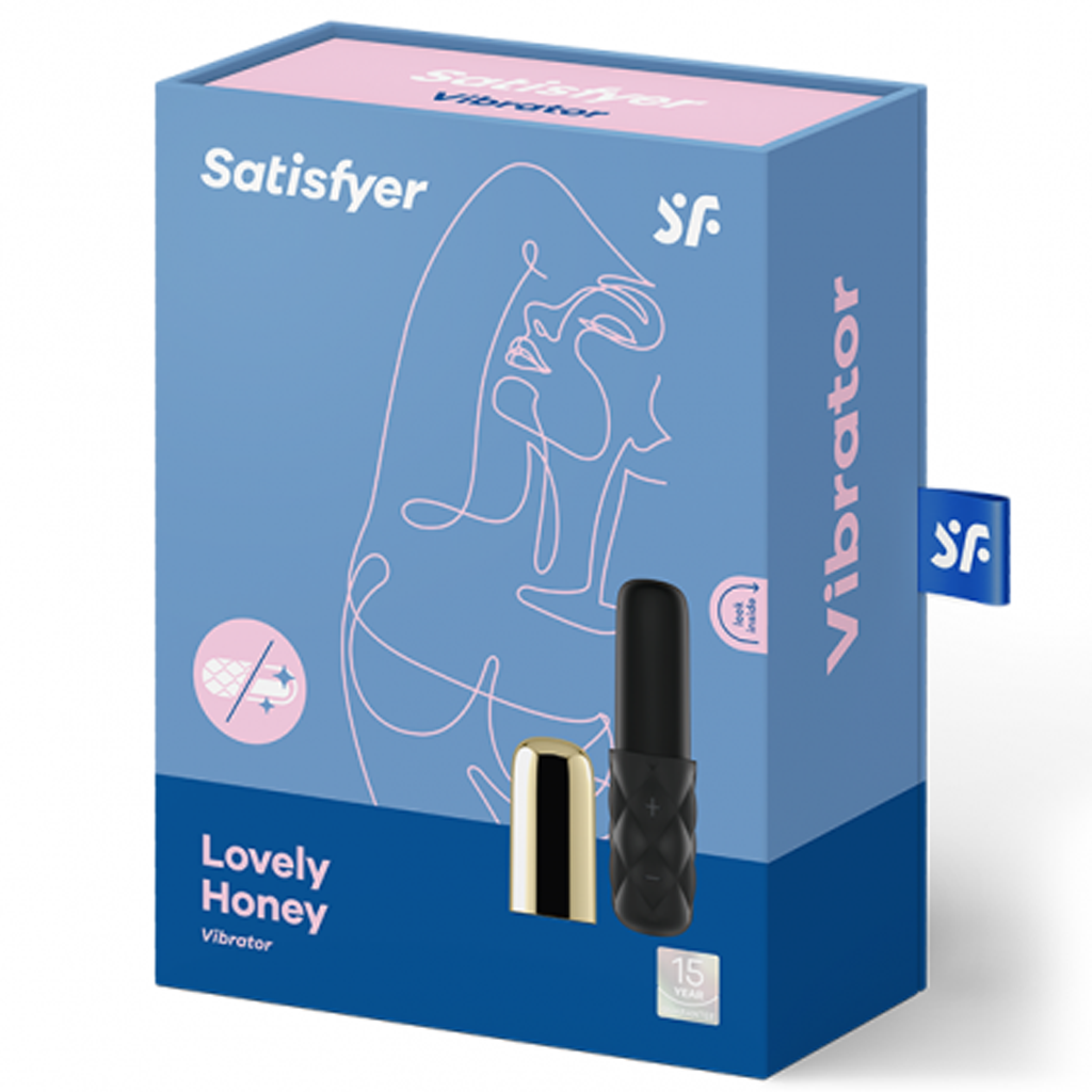 Satisfyer Lovely Honey Mini Vibrator-Clitoral Stimulators-Satisfyer-XOXTOYS